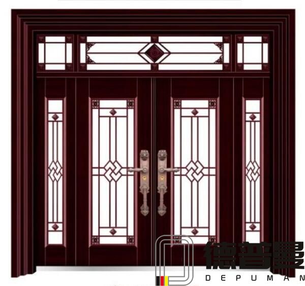 豪華玻璃拼接非標(biāo)門