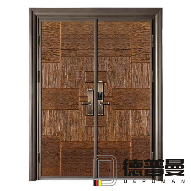 豪華別墅鑄鋁別墅對(duì)開門